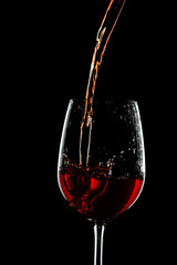 Rotwein Splash