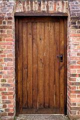 View of door houses - Winchester, UK