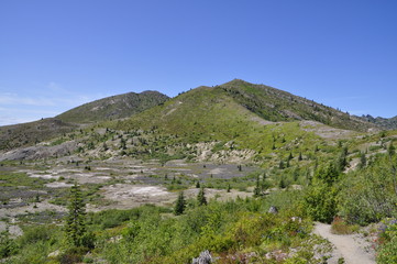 Fototapeta na wymiar view of mountain