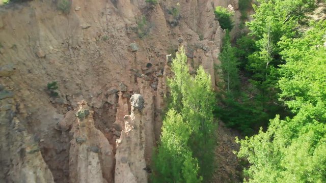 Natural wonder, rock formation - Devil's Town "Đavolja Varo&scaron;" - Serbia