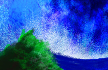 abstract colorful background landscape nature water artistic sea
