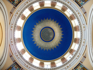 Kuppel in der St. Borromäus Kirche in Wien, Zentralfriedhof