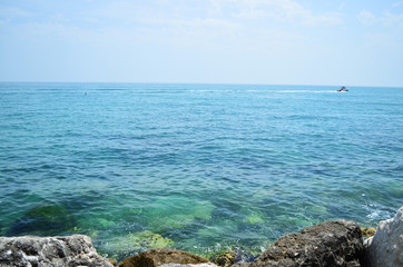 Fototapeta na wymiar View of the Riviera Del Conero
