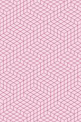 isometric optic pastel vintage pattern