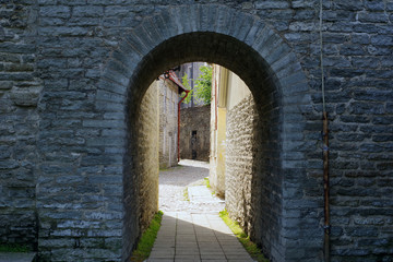 Entrée de la vieille ville de Tallinn