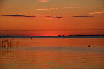 Sonnenaufgang am See