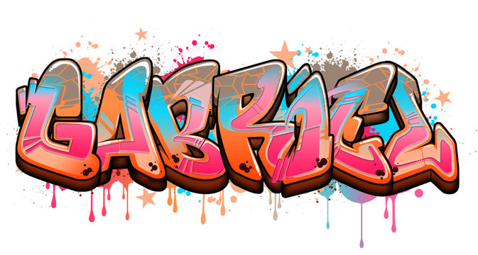Graffiti Letters Photos Royalty Free Images Graphics Vectors Videos Adobe Stock