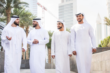 Group of businessmen in Dubai