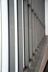 abstract windows side view