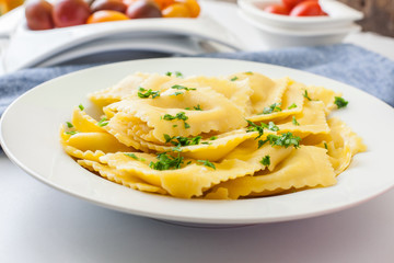 Homemade italian pasta