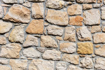 Stone wall for use as a background