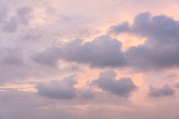 Obraz premium dramatyczne niebo z chmurami