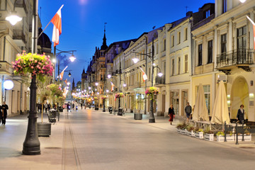 Piotrkowska, Łódź, Polska	