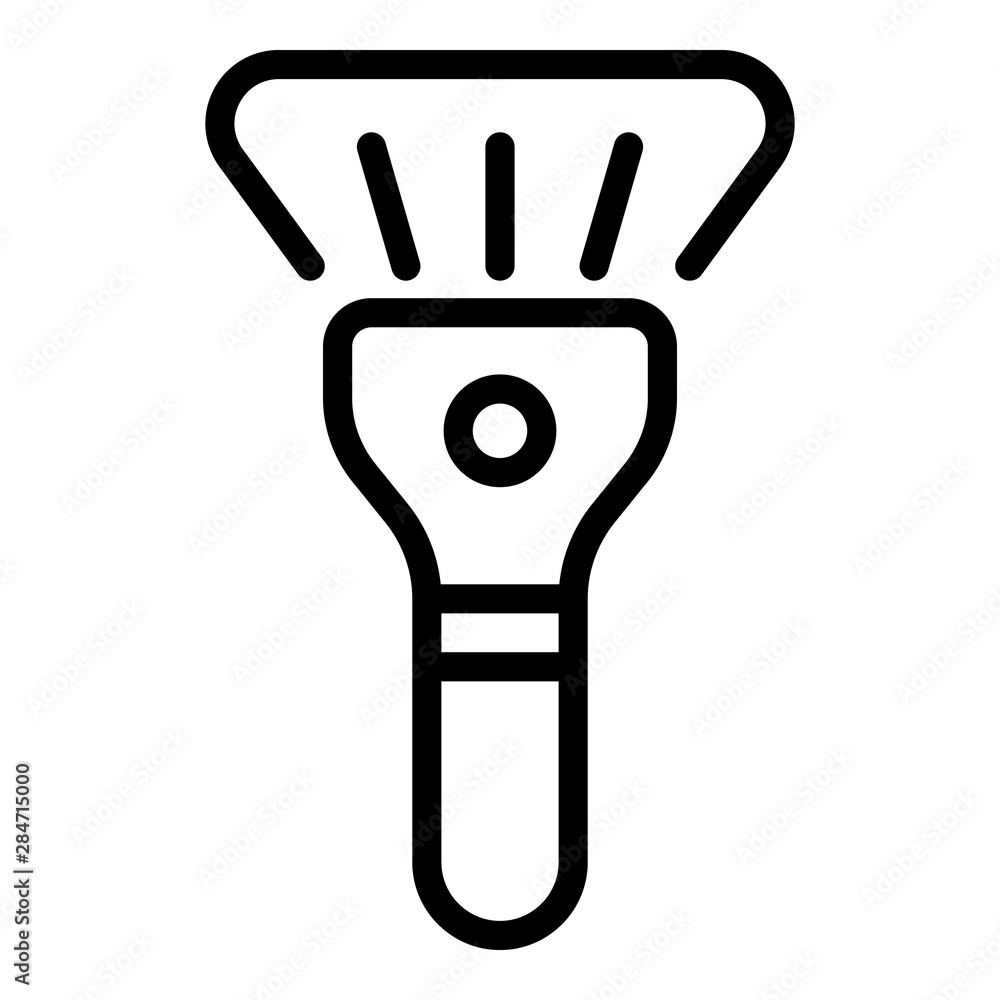 Poster product barcode scanner icon. outline product barcode scanner vector icon for web design isolated on
