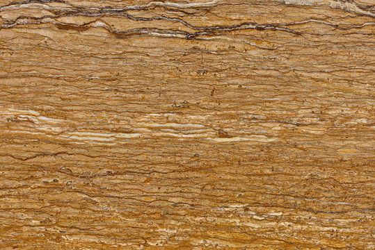 Real natural  " Travertin Walnut "  texture pattern. Background.