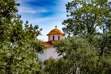 church in the mountains of thassos