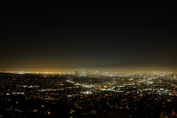 Fototapeta na wymiar Los Angeles Night