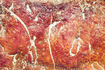 Natural stone texture closeup. Selective focus.