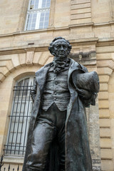 Statue of Francisco Goya, the Spanish artist who left an indelible mark on Bordeaux, having spent the last four years of his life in the city. France