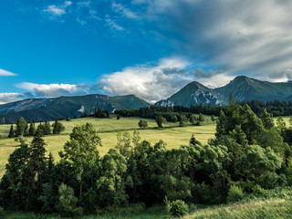 Fototapeta premium In the High Tatras Slovakia side of Mountains