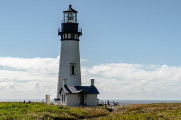 lighthouse on hill