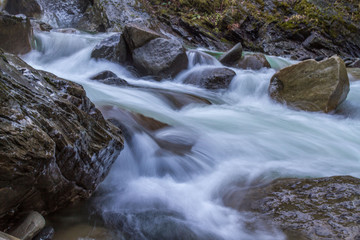 Fototapeta premium waterfall in the forest