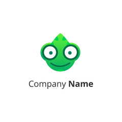 Fototapeta na wymiar Chameleon logo