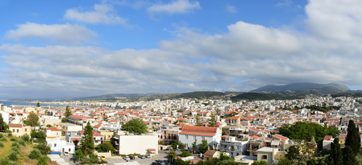 Fortezza von Rethymno auf kreta in griechenland