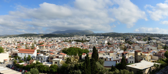 Fortezza von Rethymno auf kreta in griechenland