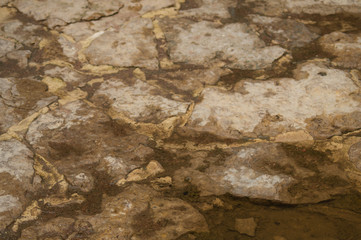 Stone texture close up. rocky wall background. abstract grunge texture