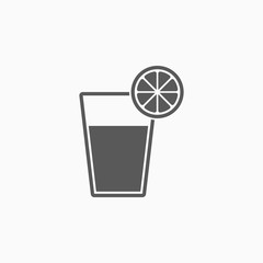 fruit juice icon, juice vector