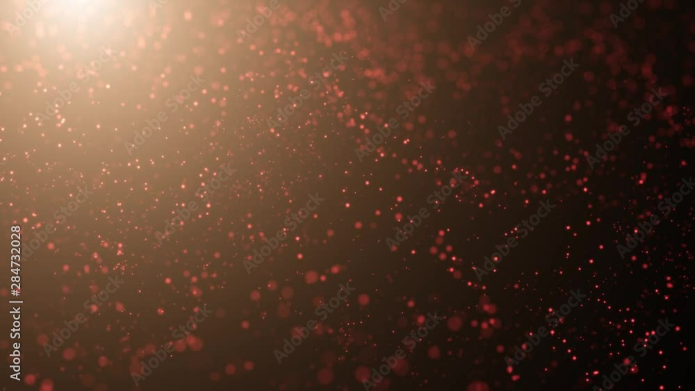 Aufkleber abstract blurry dots random movement with light. copy space background.