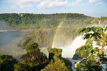 Iguazu Falls in South America