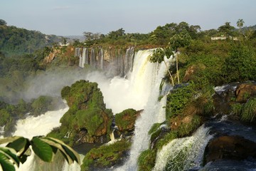 Fototapeta na wymiar Iguazu Falls in South America