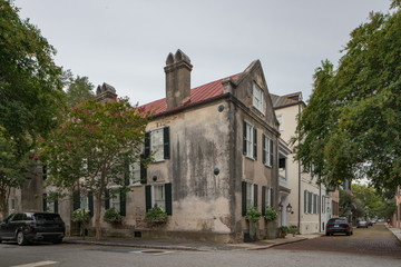 Historic homes French Quarter Charleston SC