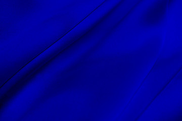 シルクのドレープ　ロイヤルブルー