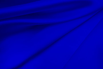 シルクのドレープ　ロイヤルブルー