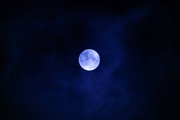 Obraz na płótnie Canvas Blue Moon