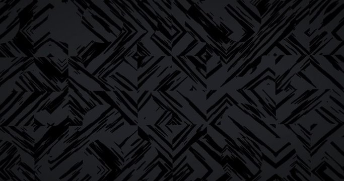 Abstract fractal seamless background with parallax effect