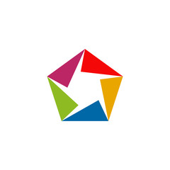 Community and care logo design vector template