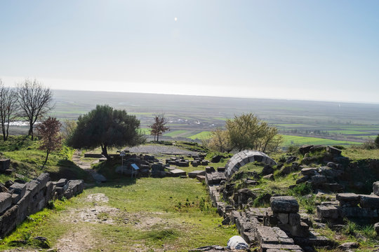 Ruins of the antique city of Apollonia.