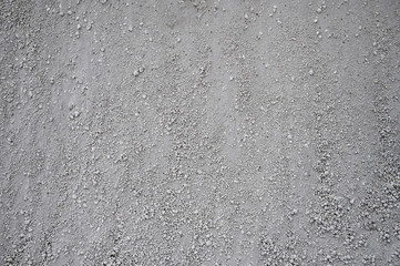 Tetxure of grey cement