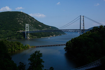 View of the Bear Mountain Bridge