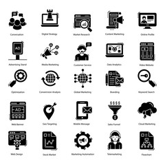 Advertising Icons Pack