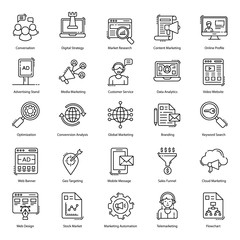 Advertising Icons Pack