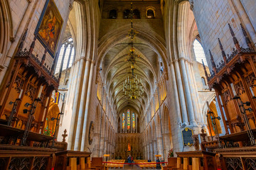 Southwark Cathedral in  London, UK