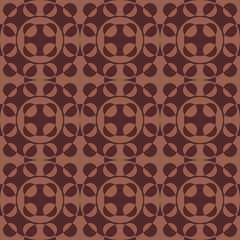Abstract flat seamless pattern with contrast bubbles. Timeless s