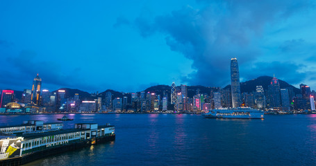  Hong Kong at night