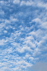 blue sky and clouds