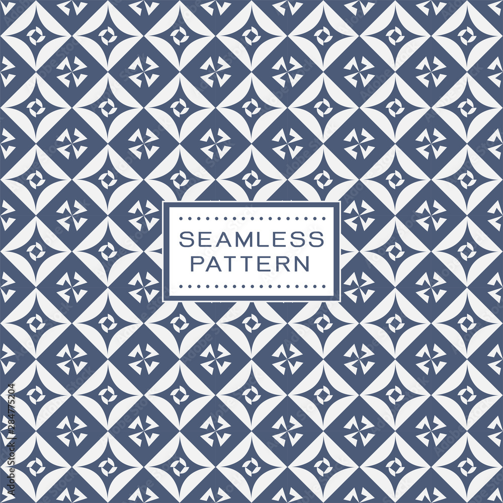 Poster seamless pattern with abstract shape and simple geometric concept. endless pattern on background, ve